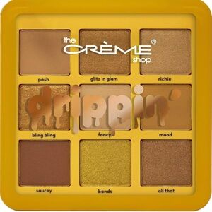 The crème shop Drippin' Eyeshadow Palette - Gold and Brown Shades